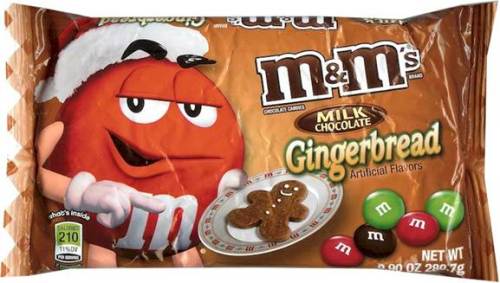 gingerbread m&ms
